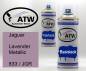 Preview: Jaguar, Lavender Metallic, 833 / JGR: 400ml Sprühdose + 400ml Klarlack - Set, von ATW Autoteile West.